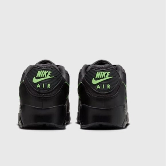 New Nike Air Max 90 Size 9.5 Green Strike Men's Comfort Style Sneakers - Picture 5 of 6